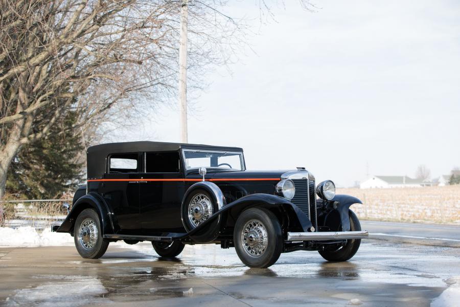  Marmon Sixteen Convertible Sedan by LeBaron 1931 года  (фото 1 из 8)
